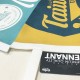 【團購商品，20個起做】NTU復古松鼠三角旗